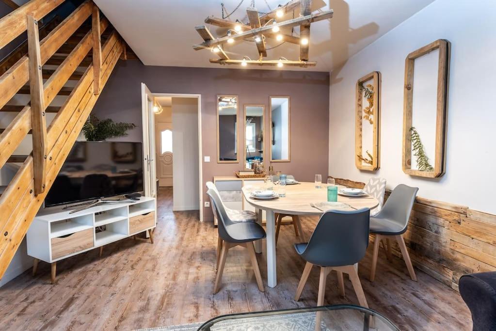 Duplex Cosy Et Contemporain Avec Parking Prive Apartment Amiens Luaran gambar
